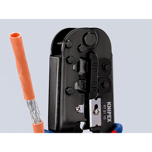 Công cụ uốn <span class=keywords><strong>Knipex</strong></span> cho 6-8 Pin RJ11/12 và RJ45 kết nối Phương Tây - Product Image 4