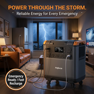 Centrale Électrique <span class=keywords><strong>Portable</strong></span> OEM 3000W 5376Wh LiFePO4, Système de Stockage d'Énergie Mobile, Générateur Solaire, Alimentation de Secours pour Toute la Maison, UPS UL - Product Image 4