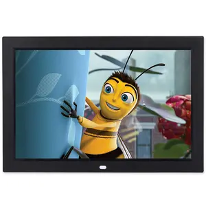 Motion Sensor 7 inch 1024x600 widescreen digital picture photo frame 7 inch digital signage advertising player for USB SD slot