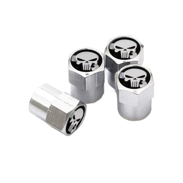 High Grade Hexagon Aluminum Tire Valve Caps Customizable Logo Corrosion Proof Durable Wheel Caps for Cars & Motorcycles