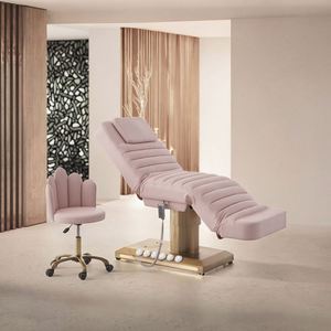 Modern 3 Motors Electric Beauty Bed Hospital Facial Spa Lash Therapy Massage Bed <b>Foldable</b> Portable Commercial Use - Product Image 4