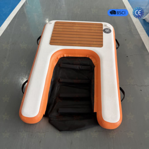 Rampe de montée gonflable pour chien, échelle pour animaux de compagnie, pliable, étanche, marchepied de sécurité pour lac, bateau, <span class=keywords><strong>piscine</strong></span> - Product Image 6