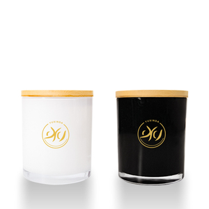 Tùy Chỉnh Sang Trọng Nến Cá Nhân Nhãn Hiệu Riêng Jar Nến Thơm Matte Thủy Tinh Màu Đen OEM Hương Liệu 50 Giờ Trụ Cột - Product Image 2