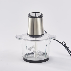 Fabriqué en Chine meilleur <span class=keywords><strong>pas</strong></span> <span class=keywords><strong>cher</strong></span> en acier inoxydable petit <span class=keywords><strong>mini</strong></span> robot culinaire <span class=keywords><strong>hachoir</strong></span> 2l 3l <span class=keywords><strong>hachoir</strong></span> de cuisine hachoirs à viande électriques à usage domestique - Product Image 2