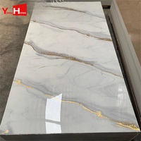 Décoration intérieure d'usine Bois Plastique Revêtement PVC Bois Plastique Panneaux muraux