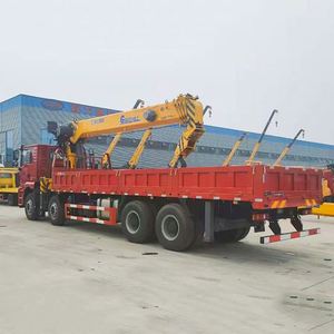 Shacman 31 Tons 8X4 Telescopic Boom Truck Mounted Crane for Rural Infrastructure <b>Hoisting</b> - Product Image 2
