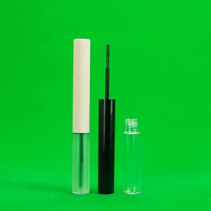 Empty ABS Mascara Tubes With Brush Plastic Square Eyelash Tube Makeup Eyeliner Tube