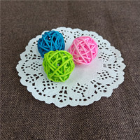 Napperons en papier jetables de 6 pouces, en dentelle, pour la décoration de gâteaux, la présentation alimentaire et les tables de mariage