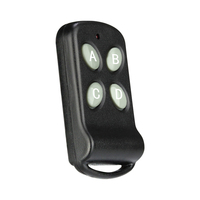 Control remoto de puerta de garaje de 433 MHz, duplicador Universal de 4 canales, código de copia, clonación, controlador de código fijo de aprendizaje
