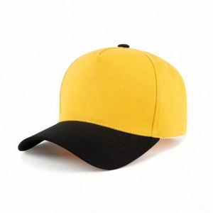 Wholesale Factory Low MOQ Blank Cotton Panels Gorras Custom Embroidery Logo <b>Plain</b> <b>Caps</b> for Printing - Product Image 3