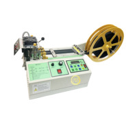 Machine de découpe de ruban LCD 988 modèle polyester sangle ceinture automatique machine de découpe élastique