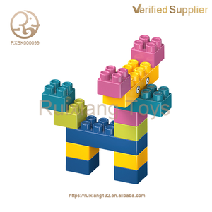 Table de construction créative pour enfants avec 88 pièces, jouet éducatif, fonction éducative précoce pour jouer - Product Image 4