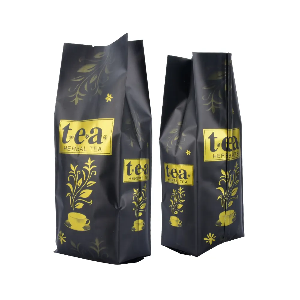 Logo personalizzato di Disegno di Imballaggio Per Uso Alimentare Sacchetto di Caffè Valvola E Cravatta di Latta