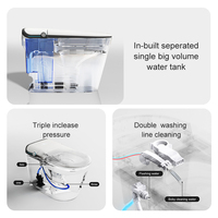 Sanitaire intelligent haut de gamme au design luxueux, à montage au sol, multifonctionnel, salle de bain, toilette intelligente monobloc