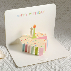 Tarjeta de Cumpleaños Plegable 3D YZ, Cajas de Embalaje de Diseño Simple de Alta Gama, Venta al por Mayor, Aplicable para Regalos de Cumpleaños al por Mayor - Product Image 6