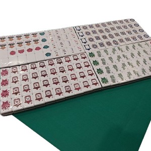 In Stock 4-Layer Acrylic American Mahjong Set Custom Hand Play Mahjong Tiles for Home <b>Gambling</b> Table Use - Product Image 5