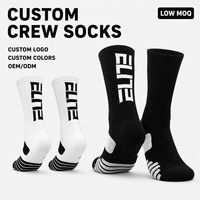 Chaussettes athlétiques unisexe en tricot avec coussinets de cheville, impression numérique, respirantes et écologiques, avec détail de bordure, pour jeunes, collection Printemps