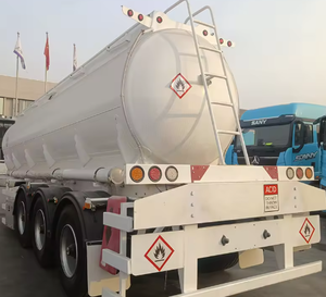 Nuevo Semirremolque Cisterna para Combustible 40000L 45000L 50000L, Confiable, para Diésel, con Eje Fuhua, Aleación de Aluminio, 3 Ejes, 16 Toneladas - Product Image 1
