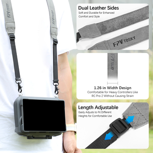 Amazear Protector de pantalla y Cordón de cuello para controlador DJI RC PRO 2-Compatible con accesorios DJI Mavic 4 Pro - Product Image 2