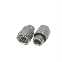 Adaptateur hydraulique droit de haute qualité Zhuji Supplier, 2MC métrique mâle avec joint captive vers 24 métrique femelle à siège conique