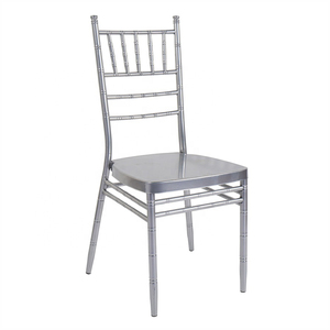 Luxury Restaurant Furniture Chiavari Metal Tiffany Hotel Wedding Event <b>Chairs</b> With Seat Pad - Product Image 6