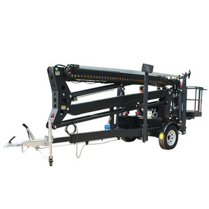 Plateforme élévatrice articulée mobile pour travaux en hauteur, idéale pour l'entretien des lampadaires et la décoration des centres commerciaux - Product Image 5