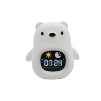 Autres appareils électroniques grand public : Réveil intelligent avec simulateur d'aube et veilleuse tactile en silicone pour chambre d'enfant, cadeau pour bébé, santé intelligente
