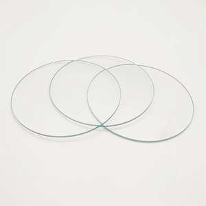 0.5mm 0.7mm 1.1mm Corning EXG/Ultra-thin Quartz & Schott High Borosilicate Clear Glass Wafers for Industrial Solar Applications - Product Image 2