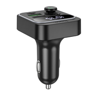 Hoco E85 Tiger PD 20W QC 3.0 Transmetteur FM Bluetooth pour voiture Chargeur de voiture