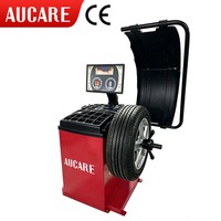 Balanceador de Neumáticos para Automóviles con Freno Electromagnético y Cubierta Protectora para Talleres