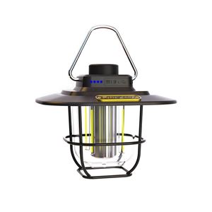 Lanterne de camping multifonctionnelle avec logo personnalisé, rechargeable par USB, style rétro, portable, pour randonnée et situations d'urgence, avec lumière LED - Product Image 3