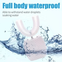 Cepillo de dientes ultrasónico eléctrico de doble uso lavable de viaje a casa de carga inalámbrica para adultos cepillo de dientes eléctrico de 360 °