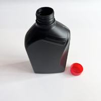 Botella de Aceite de Motor de HDPE de 1L para Uso Industrial Químico con Tapa de Rosca, Opciones Multicolores, Logotipo Personalizado, Reciclable