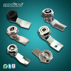 कुनलोंग उच्च गुणवत्ता वाले जस्ता मिश्र धातु/स्टेनलेस स्टील सील वाटरप्रूफ राउंड हेड लॉक SK1-063 - Product Image 2