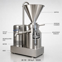 Broyeur colloïdal en acier inoxydable 304/316 pour l'industrie alimentaire