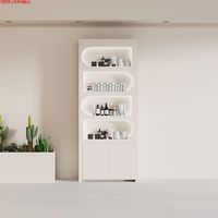 Étagère de rangement et de présentation moderne en acrylique, gain de place - Application multi-scénarios