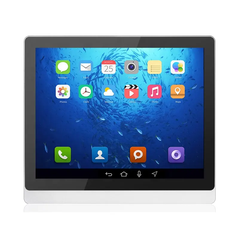 Disesuaikan Profesional Android Full Hd 1080P Media Player Perangkat All-In-One Pc 17 Inch Smart Otomatisasi mesin