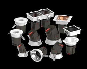 Thông Minh Thay Đổi Độ Sáng Vuông Downlight <span class=keywords><strong>Celling</strong></span> Ánh Sáng Thương Mại Khách Sạn Nhà 0-10V Dali Tuya Spotlight Có Thể Điều Chỉnh <span class=keywords><strong>LED</strong></span> Downlight - Product Image 3