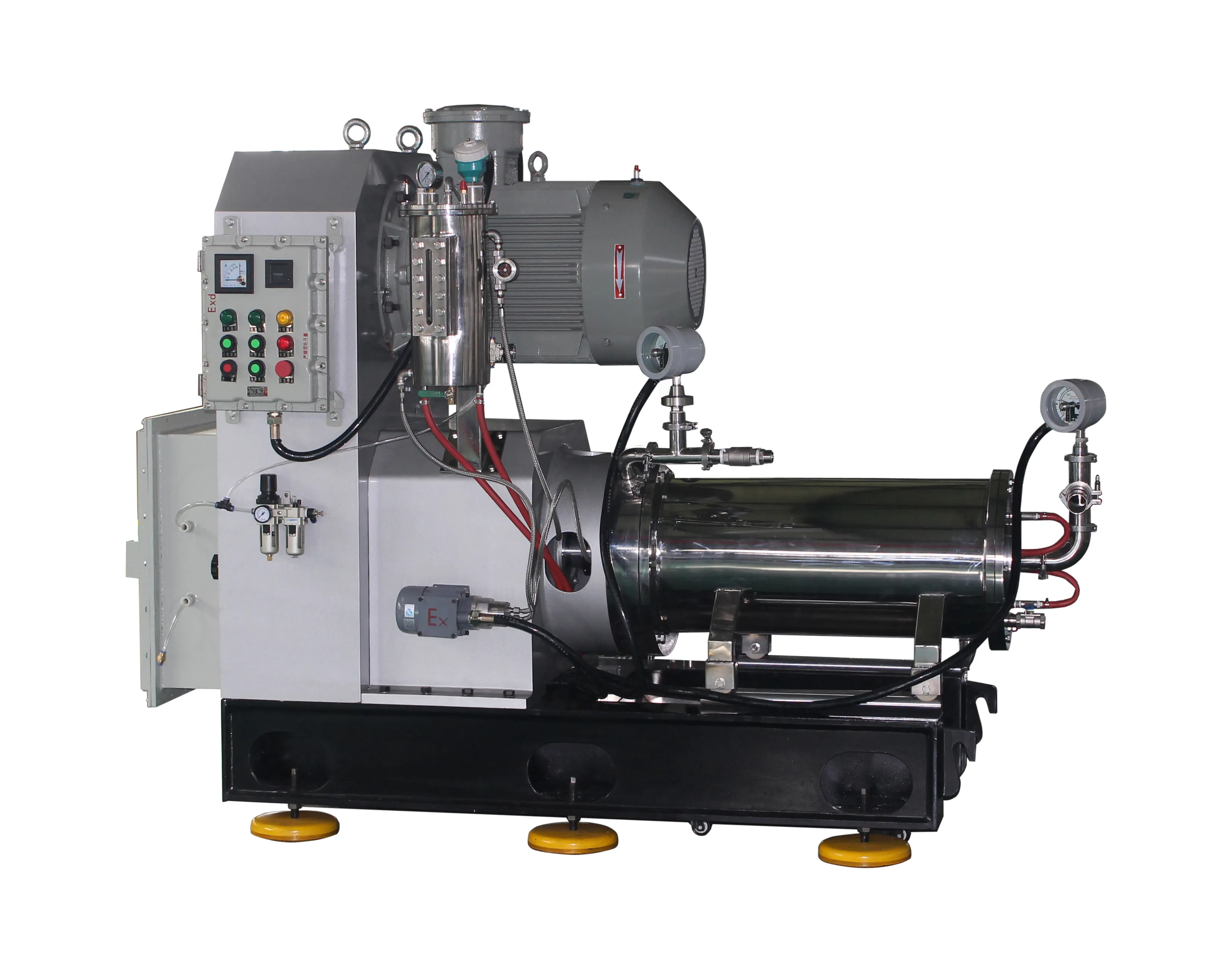 High Quality Full automatic nano sander bead mill /grinding machine for battery lab nano materials