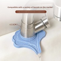 Nouvelle nappe anti-goutte en silicone de Wenzhou, style décontracté antidérapant pour le drainage, universelle pour robinets de cuisine et de salle de bain