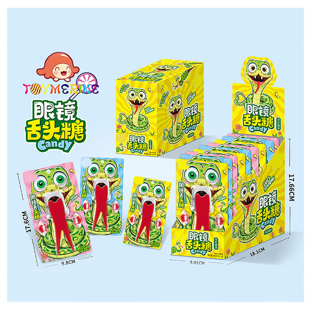 Gummy Tongue Cute Eyes Halloween Funny Creative Prank Snacks Children's Shaped Fun Candy Wholesale