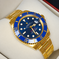 Montres pour homme Design 1639 5 ATM étanches, montre mécanique de luxe, logo personnalisé, montres automatiques pour homme