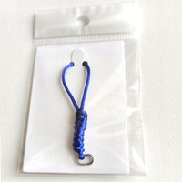 Connecteur de ruban de gymnastique rythmique en alliage de zinc et nylon, tressé à la main, motif nœud serpent, boucle de ceinture de danse, accessoire porte-clés