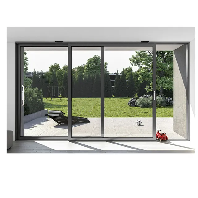 Porta di alluminio legno di montaggio porta e finestra tavoli profilo in alluminio per porta avvolgibile