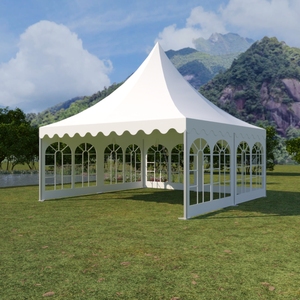 Carpa Torre para Bodas, <span class=keywords><strong>Lona</strong></span> de PVC, Diseño <span class=keywords><strong>con</strong></span> <span class=keywords><strong>Ventana</strong></span> Transparente - Product Image 6