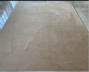 Sang Trọng Len Tùy Chỉnh Thảm Và Thảm Cho Phòng Khách Sảnh Khách Sạn Khu Vực Công Cộng Ngồi Chất Lượng Cao Handmade Tay Chần Thảm - Product Image 2