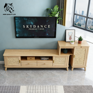 Mueble para TV de madera, diseño nuevo, ecológico, personalizable, en stock, de fábrica, al precio más bajo, para sala de estar. - Product Image 2