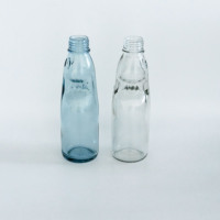 Nieuwe design 250ml fruit sap wijn likeur glazen fles bar whisky wodka party drinkfles koolzuurhoudende drank glas