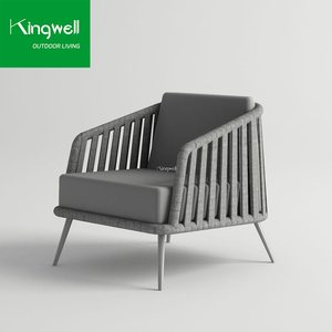 Ensemble <span class=keywords><strong>de</strong></span> meubles <span class=keywords><strong>de</strong></span> <span class=keywords><strong>jardin</strong></span> d'extérieur au design moderne et luxueux, canapé en corde tressée, chaise en aluminium, rotin pour <span class=keywords><strong>salon</strong></span>, patio, balcon, hôtel - Product Image 3