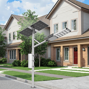 Integrated Quality 30W-120W Solar Garden <b>Lights</b> with Separate Remote <b>LED</b> Source IP66 Rating All-in-One Solar Street <b>Light</b> - Product Image 1